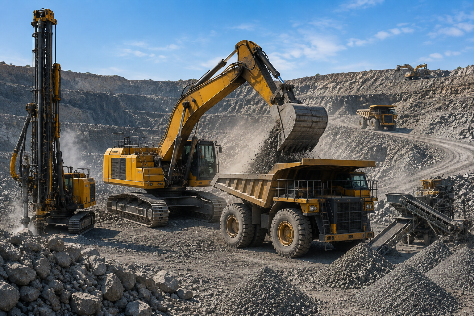 Mining & Quarrying Equipment: Technologies Driving Productivity and Efficiency