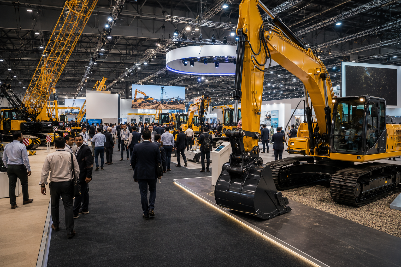 bauma CONEXPO INDIA 2026: JCB, Volvo CE & Ammann Displays