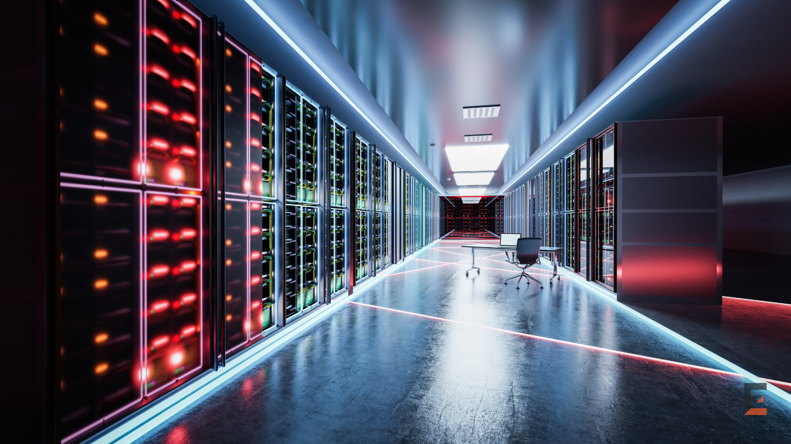 AI data centre construction with power and cooling infrastructure in India