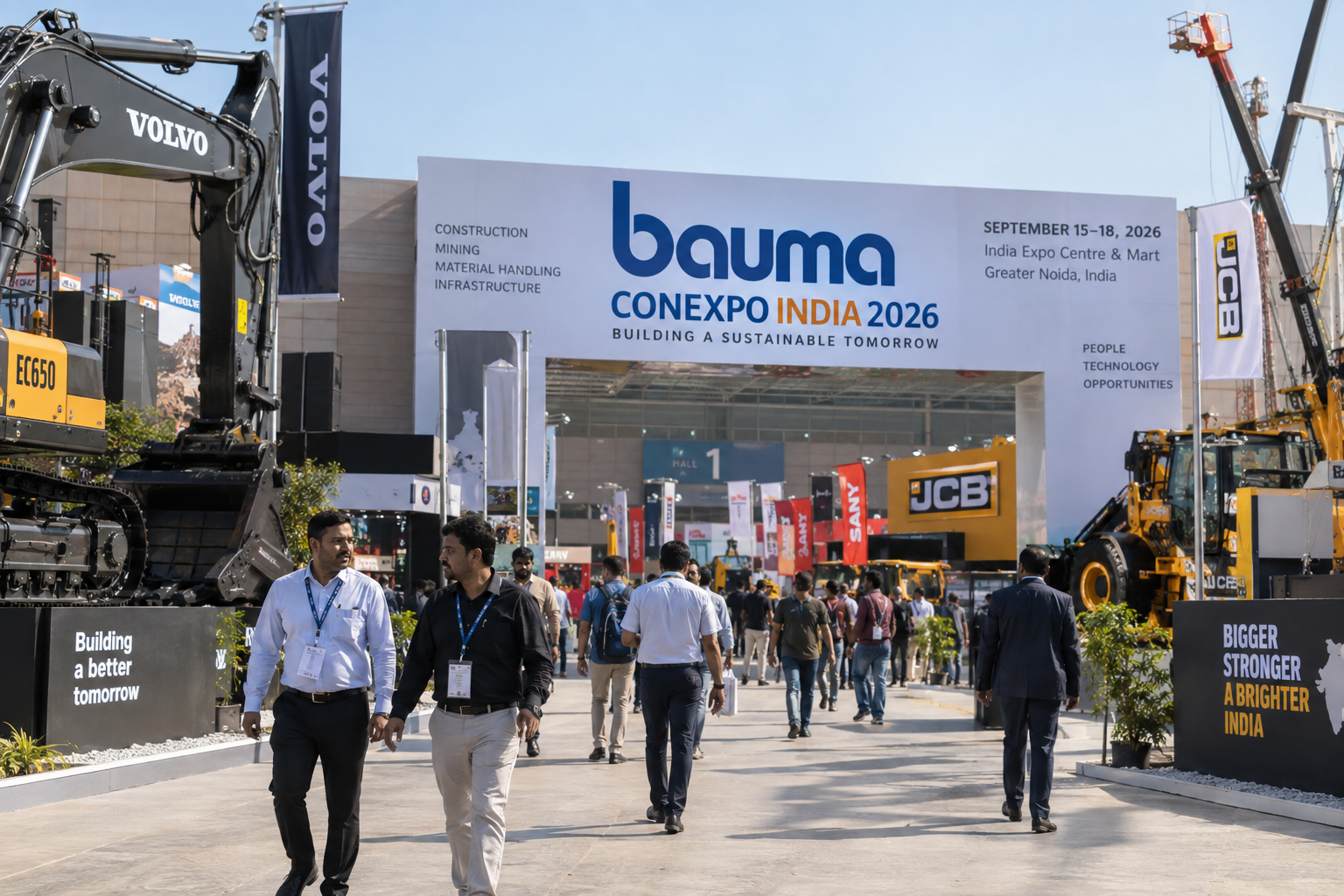 Bauma ConExpo India 2026 Expo Entrance